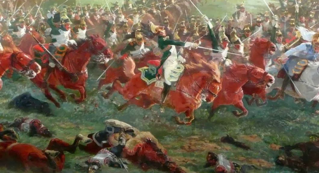 La battaglia di Waterloo divent polvere per lo zucchero